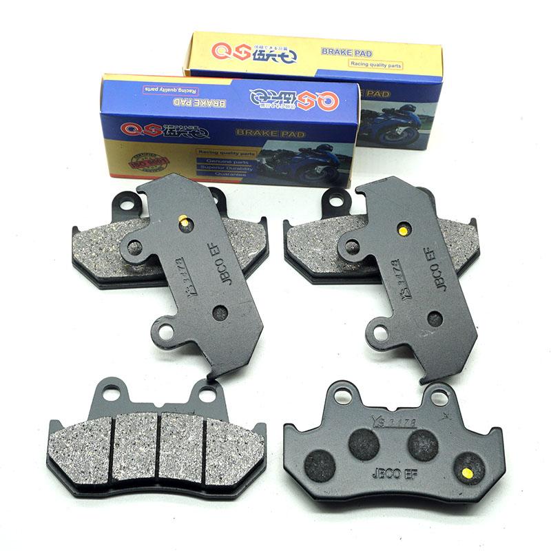 Motorcycle Front Rear Brake Pads for HONDA CBR1000F Hurricane 1987 1988 GL1500 Gold Wing 1988-2000 GL1500A Aspencade 1991-2000