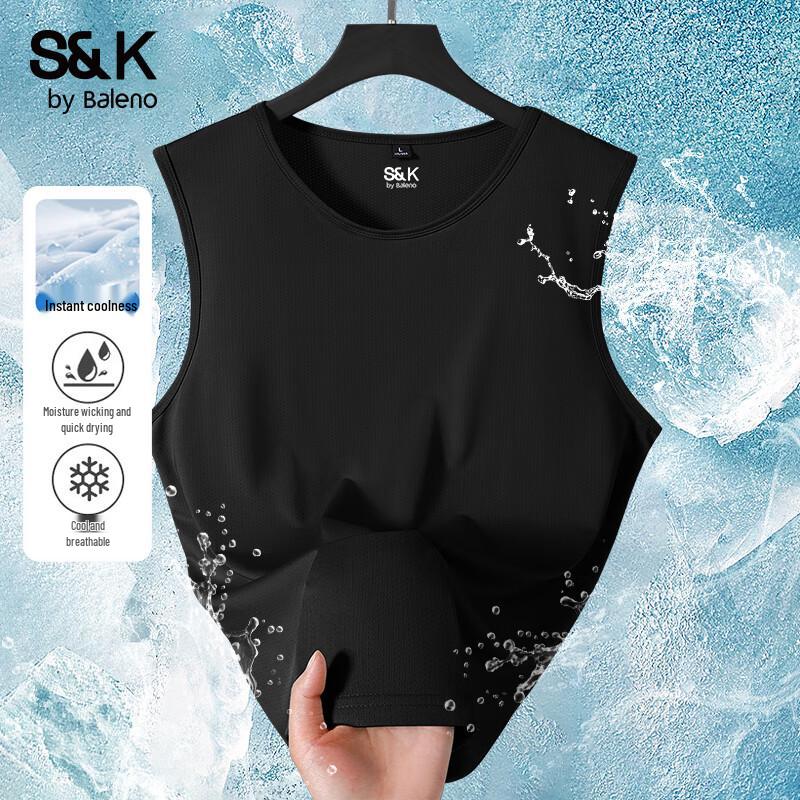 Baleno Men s S&K Ice Silk Quick-Dry Mesh Vest 2XL