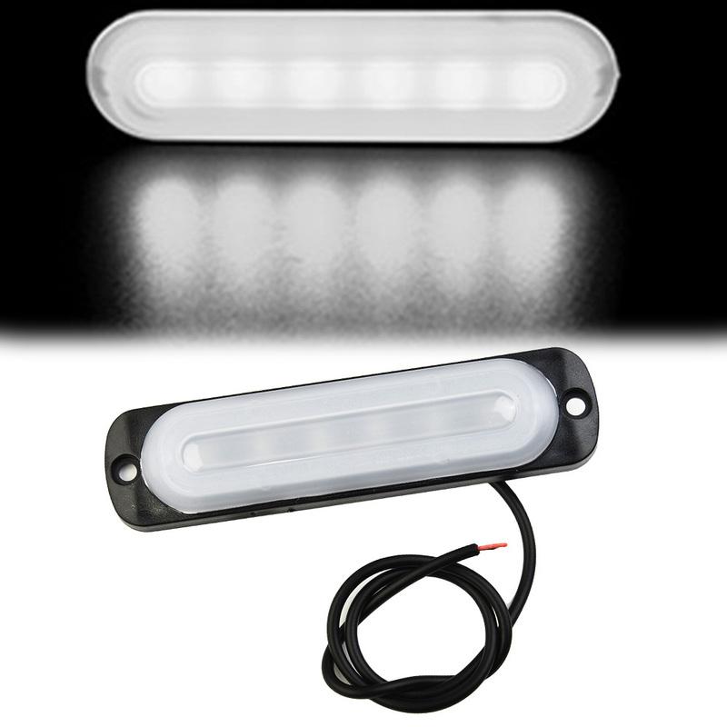 

Useful Accessories Portable Car Light W/ Protective Pad White 12V Safety Super bright Truck 24W Anti-collision
