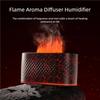 Realistic Flame Humidifier USB Misting Home Dormitory Office Bedroom Desktop With Small Night Light Accessories