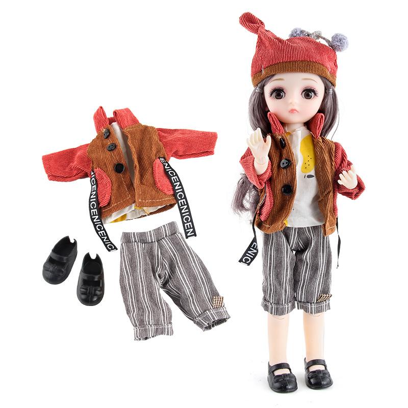 Constellation Vinyl Doll Princess Girl Toy 13 Joint Dressup Sagittarius Doll Large Gift Box