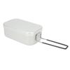 Camping Bento Cooking Box Aluminum Alloy Foldable Grip Lunch Box for Outdoor Camping Picnic