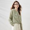 Camicia da Donna Komom Boka in Seta a Maniche Lunghe