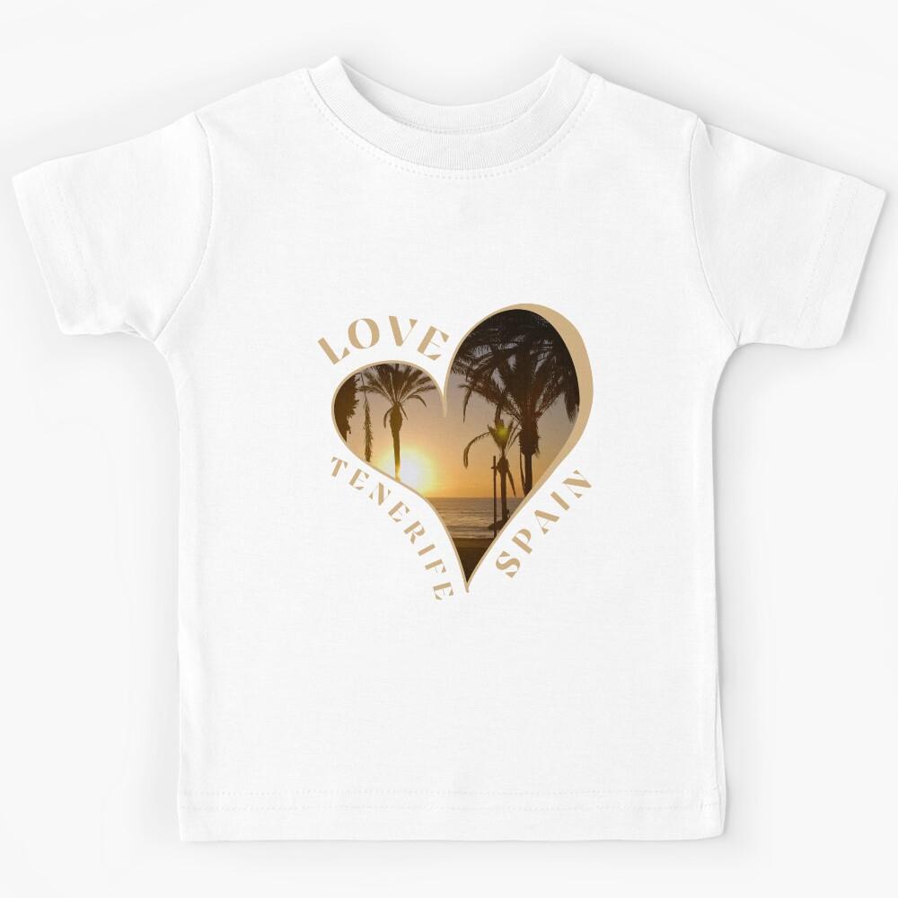 Love Tenerife Spain Kids T-Shirt 100
