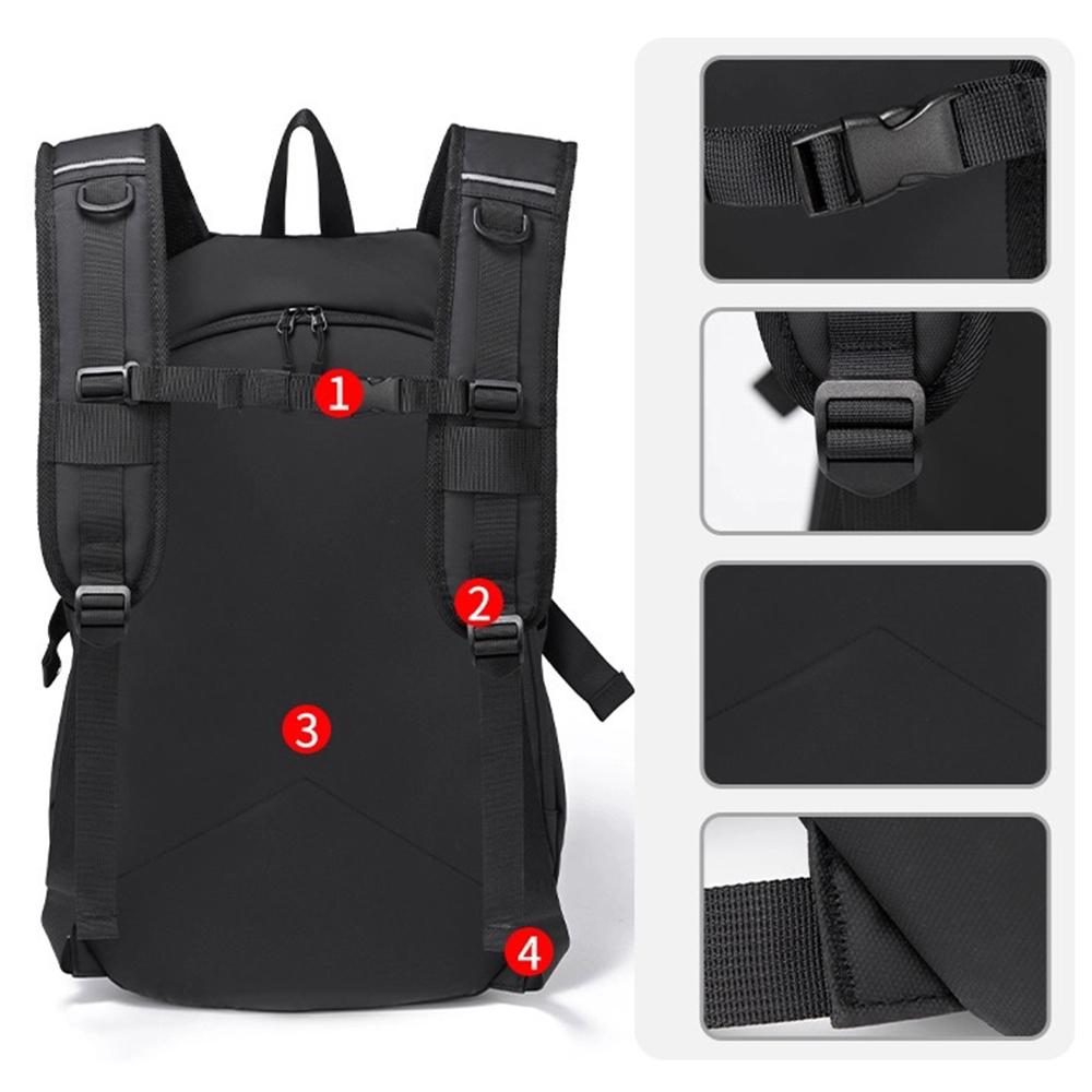 Large Capacity Motorcycle Backpack Reflective Stripe Helmet Storage Bag New Helmet Backpack