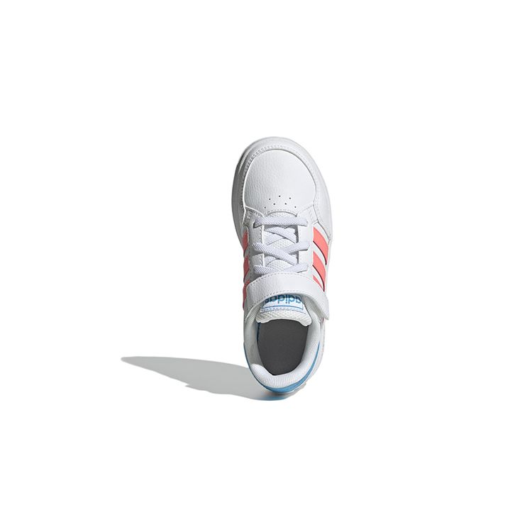 Adidas Neo Breaknet Casual Low Top Kids Skate Shoes Kids Sneakers White Blue Pink GY6016