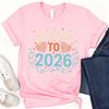 New Year Cheers To Casual Printed TShirt Crew Neck Short Sleeve Cotton Top All Seasons Fashion Soft Breathable Outdoors