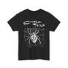 Cocteau Twins T-shirt Spinnenprint Jaren 80 Dream Pop Band T-shirt Zomer Heren en Dames Los en Ademend T-shirt Top