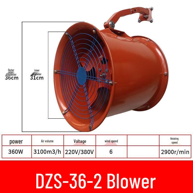 Jundingying DZS-36-2 Industrial Ventilation Fan