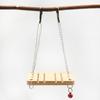 Wooden Hamster Swing Toy & Cage Décor