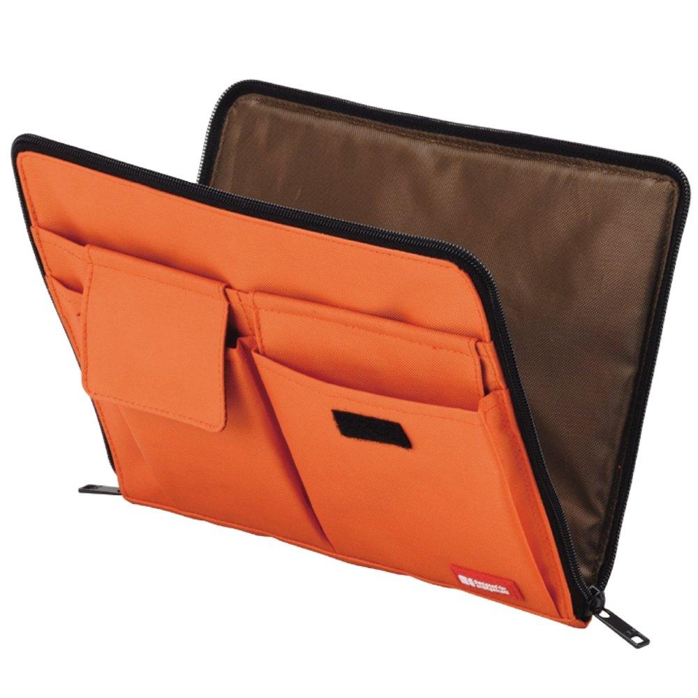 LIHIT LAB Bag-in-Bag Inner Bag A5 Black A7553-24 - Compact Travel Organizer