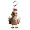 6pz Portachiavi Gallo Elegante per Veicoli Portachiavi Ciondolo per Borsa Zaino
