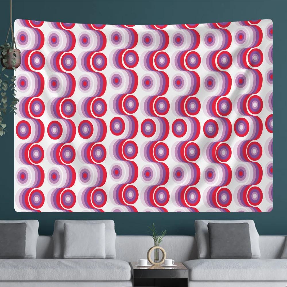 Tarot Hippie Yoga Mat Room Wall Beach Towel Sheet Mandala Psychedelic Scene Home Tapestry