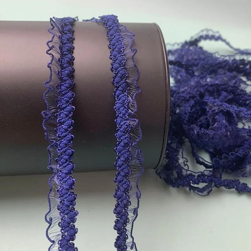 20meters/lot Elastic Colored Lace Organza Ribbon DIY Clothing Curtains Handmade Crafts Accessories Festival Gift Packaging