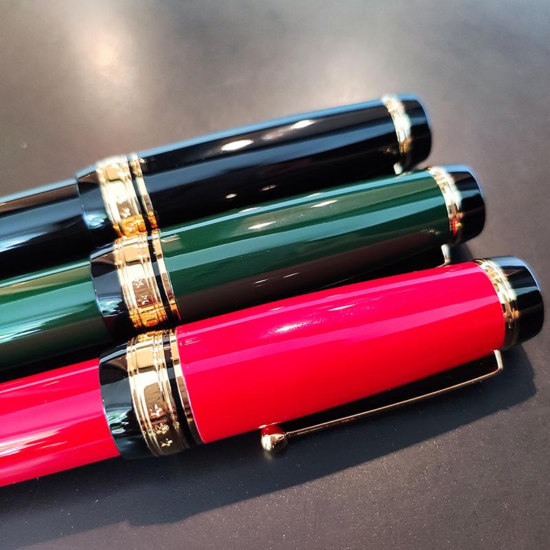 JD Big Pen Fancy Luxury Gift Expensive Fountain Pen Large Big Size Pen Branding Black /green /red Executive VIP boss Pen