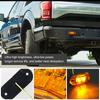 10 Pack Durable Led Side Marker Lights for Trailer Trucks Caravan Side Clearance Marker Light Lamp Led Yellow 12V 24V LED