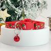 Christmas Safety Buckle Dog Collars Snowflake Tree Christmas Pet Collar Adjustable Collar Cat Collar Pet Accessories Wholesale