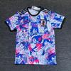 Kurzärmeliges Fußballtrikot inspiriert von der japanischen Nationalmannschaft Anime-Kollaboration Dragon Ball One Piece Naruto