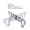 Alcohol Stove Rack Temperature Resistant Anti Slip Rust-proof Cross Stove Support Rack