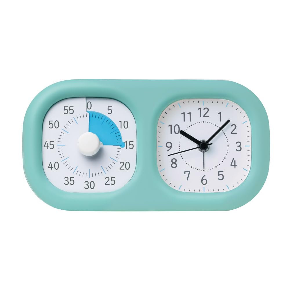 

Sonic Timer Clock Plus Experience the Passage of Time Mint Blue Time-Sensing Toki-Sapo - - LV-3521-MB