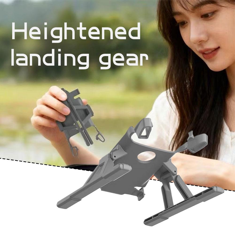 Drone Accessories Grey Folding Landing Gear For Dji Mini5 Pro Height-Adjustable Stand To Protect The Body From Scratches