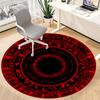 1PC Enchanted Circle Chair Carpet for Office, Indoor Non-Slip Washable Carpet, Soft Comfortable Mat For Office Room Yy250930294