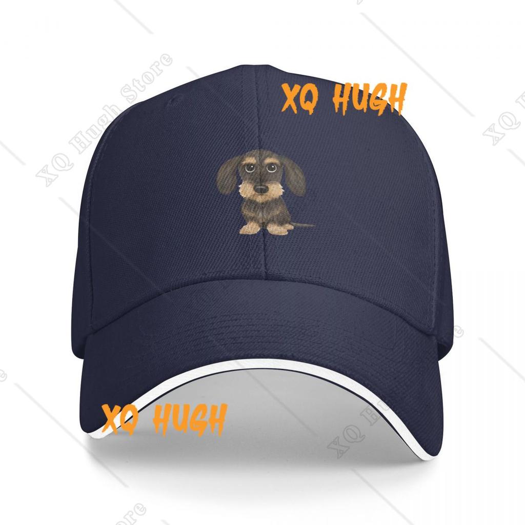 Wirehaired Dachshund Cute Wire Haired Wiener Dog Wild Boar And Tan Teckel Cap Casual Baseball Caps Adjustable Hat Baseball Hats