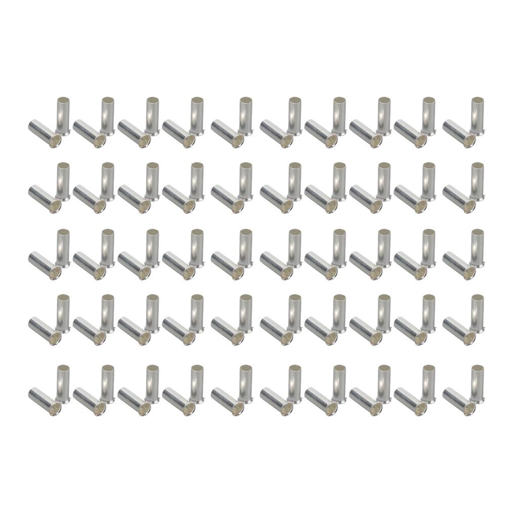 100PCS Copper Wire Ferrule Tinned Crimp Connector Pin End Terminal for 6mm2 Electrical CableEN6018