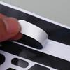 Black reflective stickers motorcycle riding helmet reflective stickers Self-Adhesive Reflective Tape nighttime safety stickers