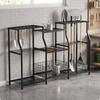 Garden Tool Organizer Heavy Duty Garage Storage Rack with Hooks Space-Saving