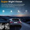 1080P Dash Cam for Cars Dual Camera Front and Inside Car Camera with IR Night Vision Loop Recording Wide Angle Car DVR Camera