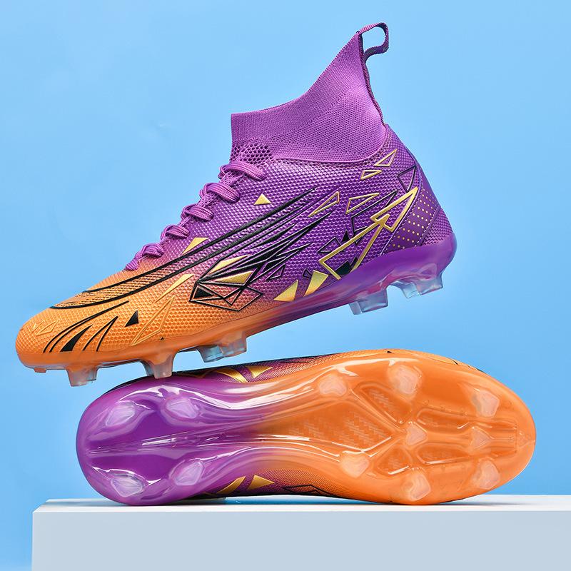 World Cup Ronaldo's New Football Shoes TF Broken Nails AG Long Nails Youth Student Grass Training Shoes