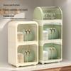 Kitchen Bowl and Cutlery Rack with Dustproof Lid – Storage for Bowls, Plates, Dishes, and Chopsticks