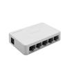 Switch Niezarządzalny Qoltec Przełącznik Sieciowy 5 X Port RJ45 | 1000Mbps | Fast Ethernet | LAN
