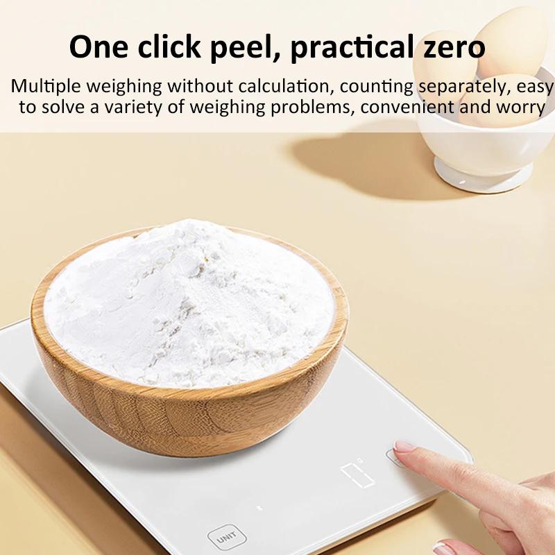 1g High Precision Kitchen Electronic Scale with Bluetooth Digital Kitchen Food Scale for Cooking Baking Household Measuring Tool