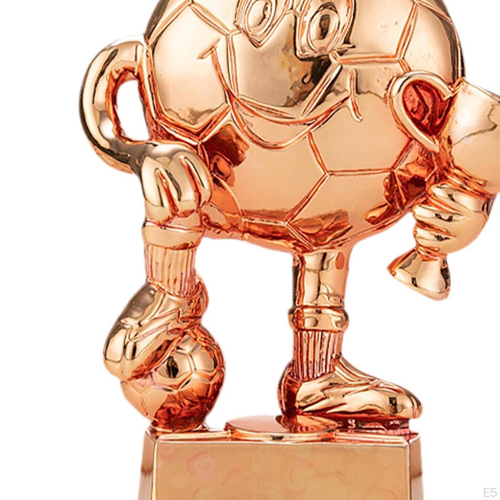 Soccer Trophy Football Award 5.7 inch Ornament Home Decoration Reward for Children Primary