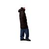 Calvin Klein Loose Warm Casual Long Sleeve Cotton Jacket Women Jackets Black 40WL407-001