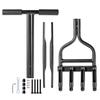 KADAX Tubular Garden Aerator, Manual, 92 X 20 Cm, Black