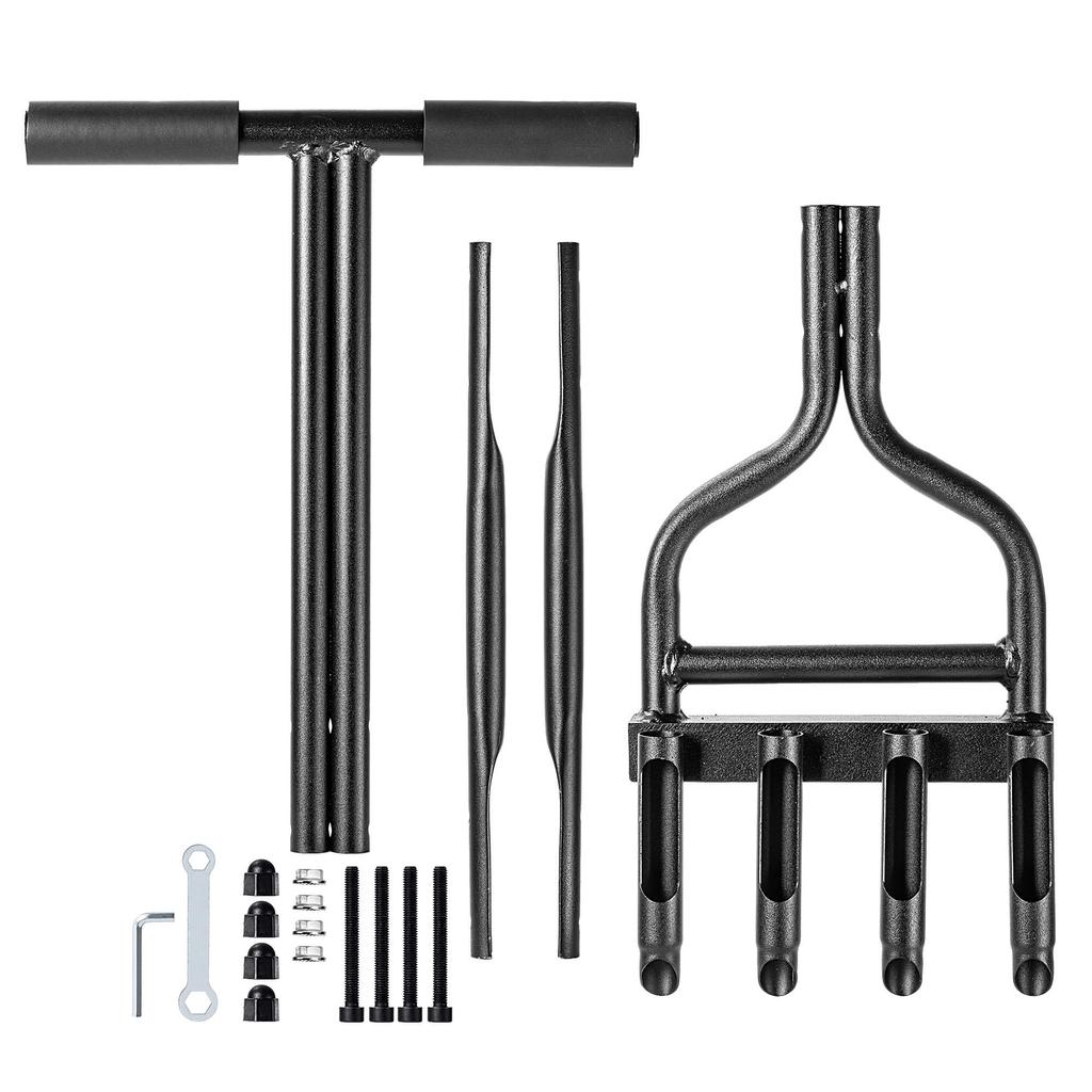 KADAX Tubular Garden Aerator, Manual, 92 X 20 Cm, Black