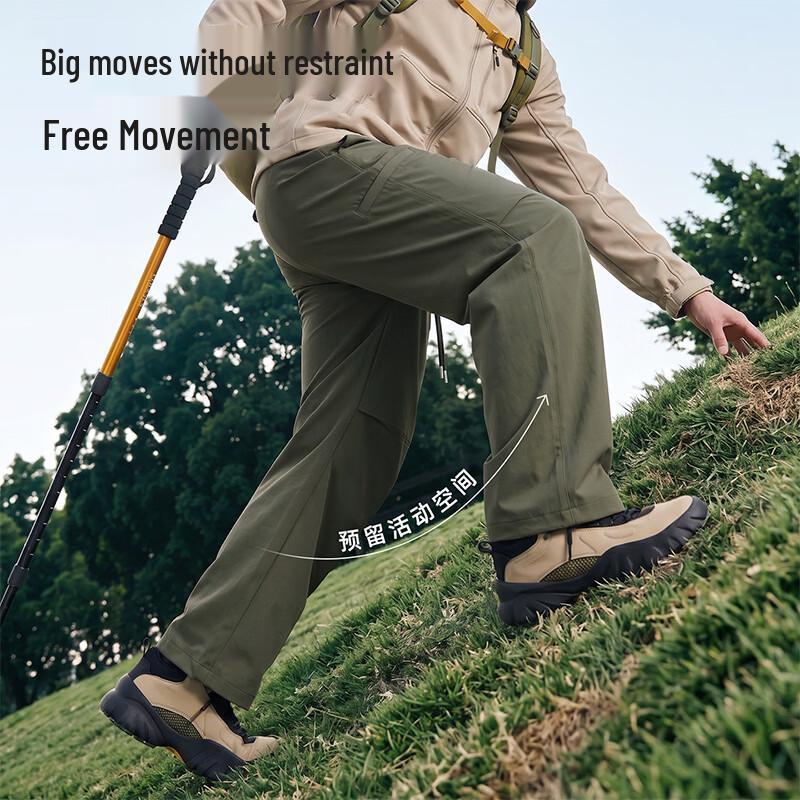 Jeanswest Life Men's Loose Straight Outdoor Cargo Pants