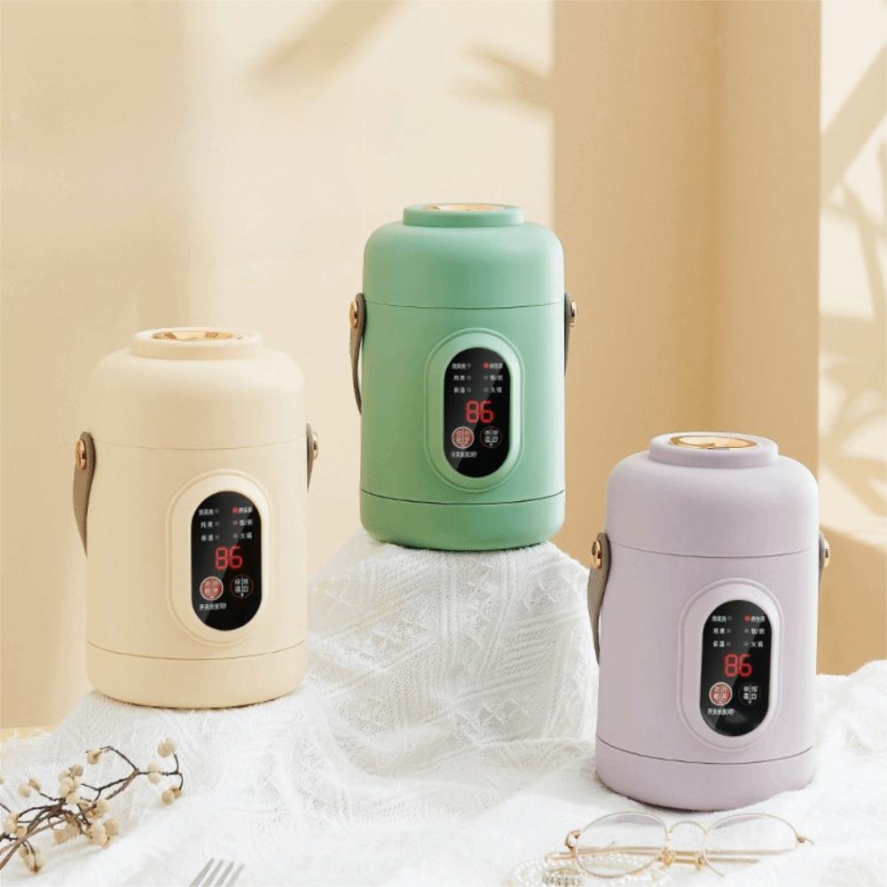 Cuiseur à riz compact pliable pour voyage Prise US Boîte à lunch chauffante Hiver