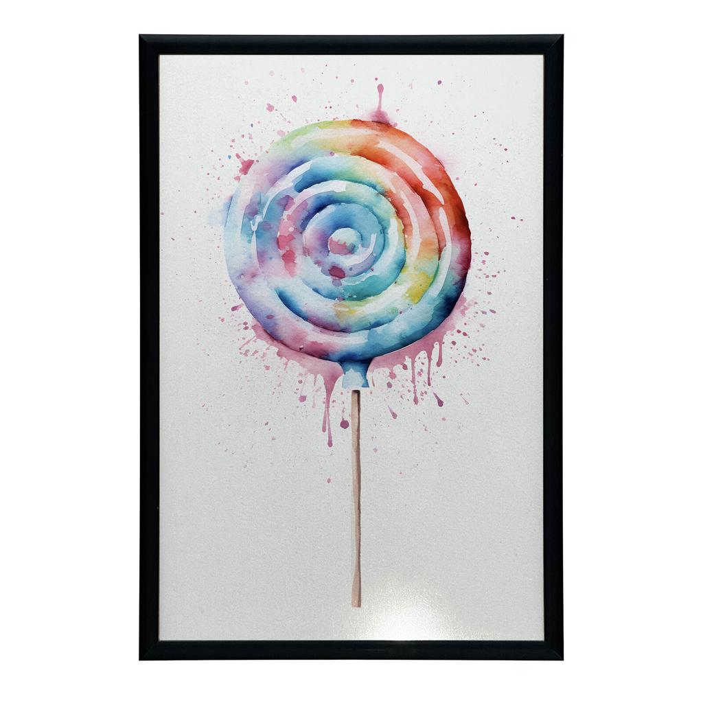 Regenbogen-Lutscher Regenbogen-Lutscher, 70X100 Cm, Ohne Rahmen, Mattes Papier 230 Gsm