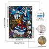 DIY Diamond Painting Donald Duck and His Nephew Cross Stitch Kit Mosaic Art Diamond Painting Full Circle Diamond Home Decoration