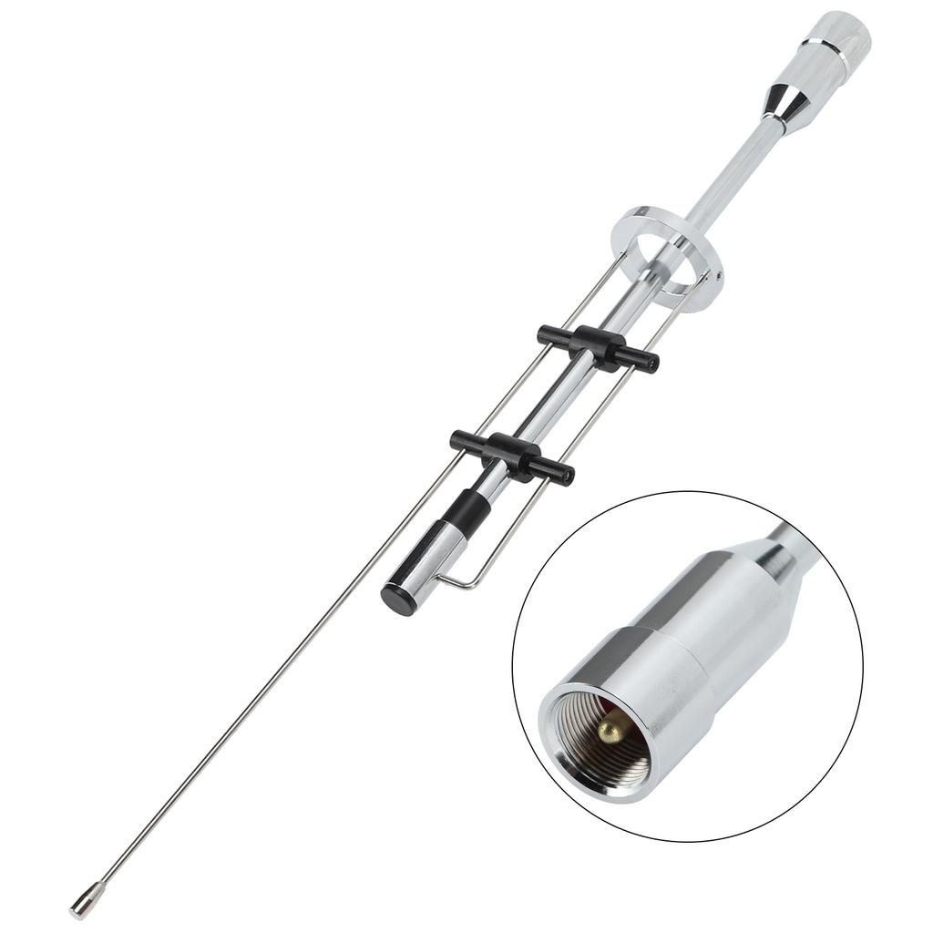 Car Antenna Dual Band Radio Antenna Vehicle Mounted Antenna Replacement for YAESU FT‑1802M FT‑7900R