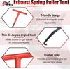 Xiaomi 2PCS Exhaust Spring Puller Tool Motorcycle Exhaust Spring Hook T Shaped Handle Spring Removal Tool for Motorcycle Dirt Bike