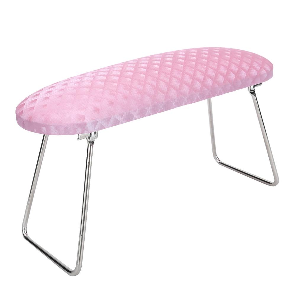 Nail Art Hand Pillow Foldable Manicure Hand Holder Wrist Support Nail Rest CushionPink