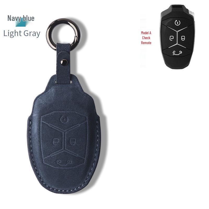 

Lynk & Co 03 Key Cover: Fits 23 Models, Snap Button Protective Shell for 01 Car, Models 02/05/06/08/09, High-End Fit for 22 Models Standard