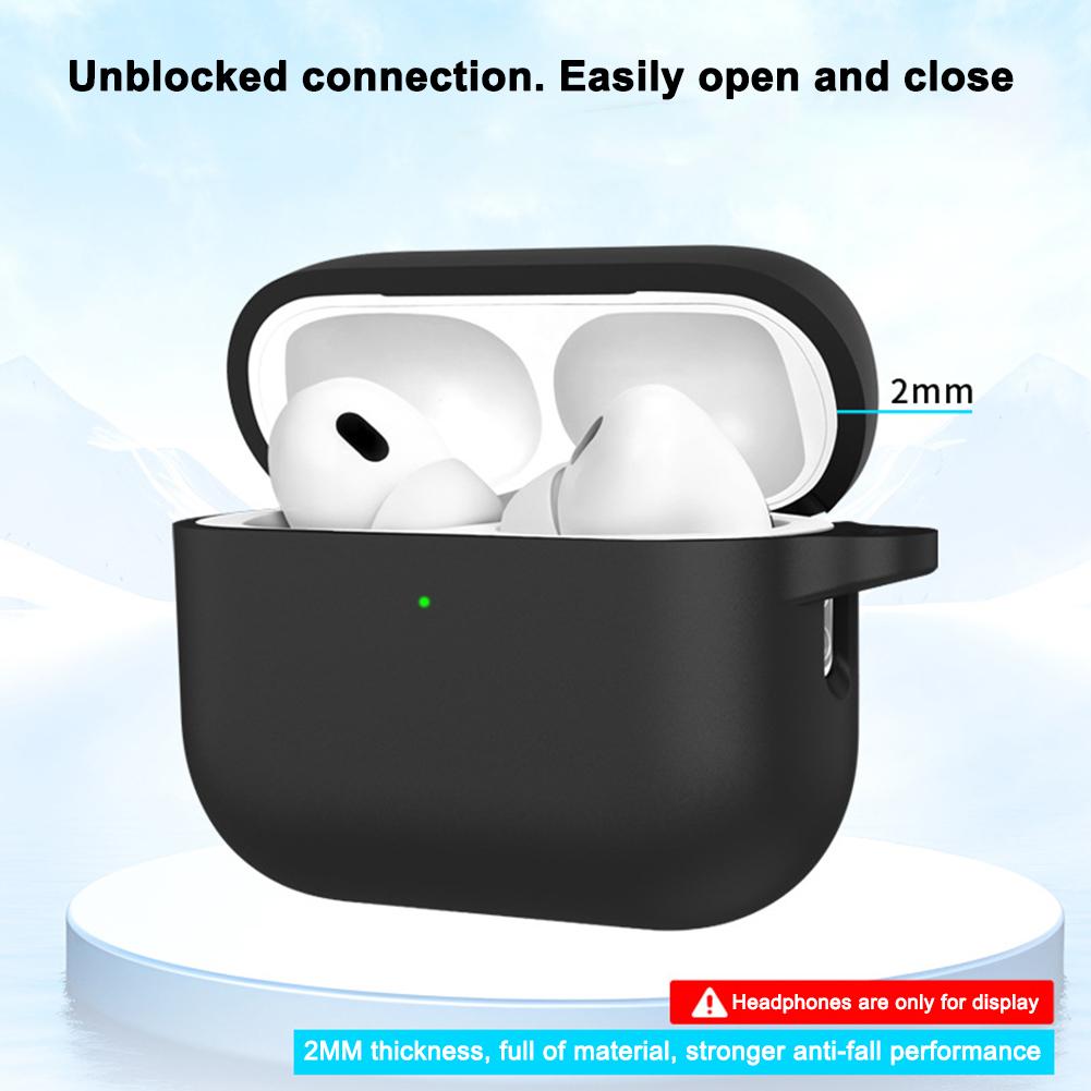 Case For Airpods Pro 3 silicone Protective Case Bluetooth Wireless Earphone Cover For Air pods Pro3/ Apple Air pods Pro 3 case