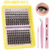 150 Tufts Of D-Song Single Tufts Of False Eyelashes 8-18Mmdiy Segmented Grafting Of Thick Eyelashes