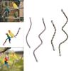 Rotate Cotton Rope Climbing Ropes Bungee Bird Toys Bird Rope Cotton Rope Bird Perch for Budgie Lovebird Cockatiel Finch Macaw